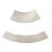 Faixa Autodesiva Refletiva Branco Anel Cone 75 Cm - Par