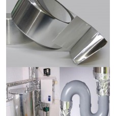 Fita Adesiva Isolamento Termico Aluminio Temperatura 5m 