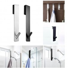 Gancho Inox Menor p/ Armario Cozinha Box Banheiro Pendurar pano prato 12cm
