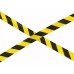 Faixa isolamento segurança area zebrada 7cm x 200m EPI