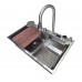 Cuba Pia Inox Completa Cozinha Gourmet Premium c/ faqueiro