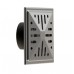 Nivel Inox Quadrado Parede Piscina Alvenaria Cano 50mm